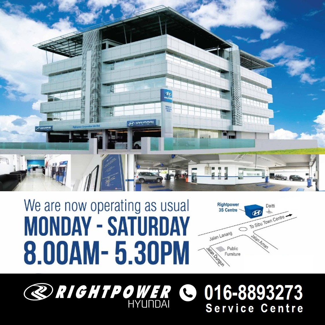 Hyundai Service Centre in Sibu, Sarawak|Rightpower
